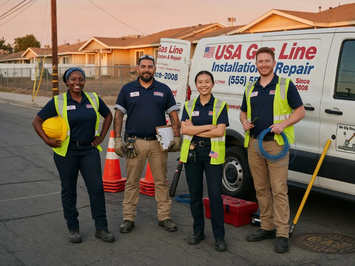 Gas Line Installation company in Palisade, NE